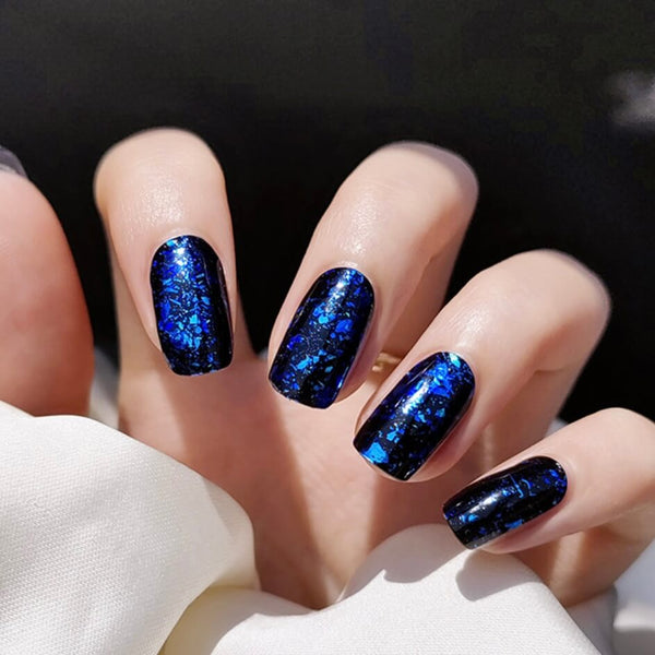 August Nails QUINNAS MYSTIQUE Semi-Cured Gel Nail Wraps, Semi Cured Gel Nail Strips 【 BUY ANY 2 NAIL KITS GET FREE UV LAMP】