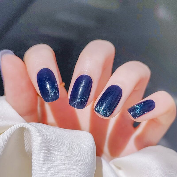 August Nails QUINNAS CAT EYE  Semi-Cured Gel Nail Wraps, Semi Cured Gel Nail StripsS 【BUY ANY 2 NAIL KITS GET FREE UV LAMP】- NG200167